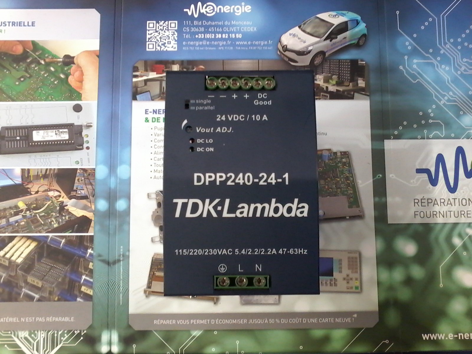 Alimentation-TDK-Lambda-DPP240-24-1