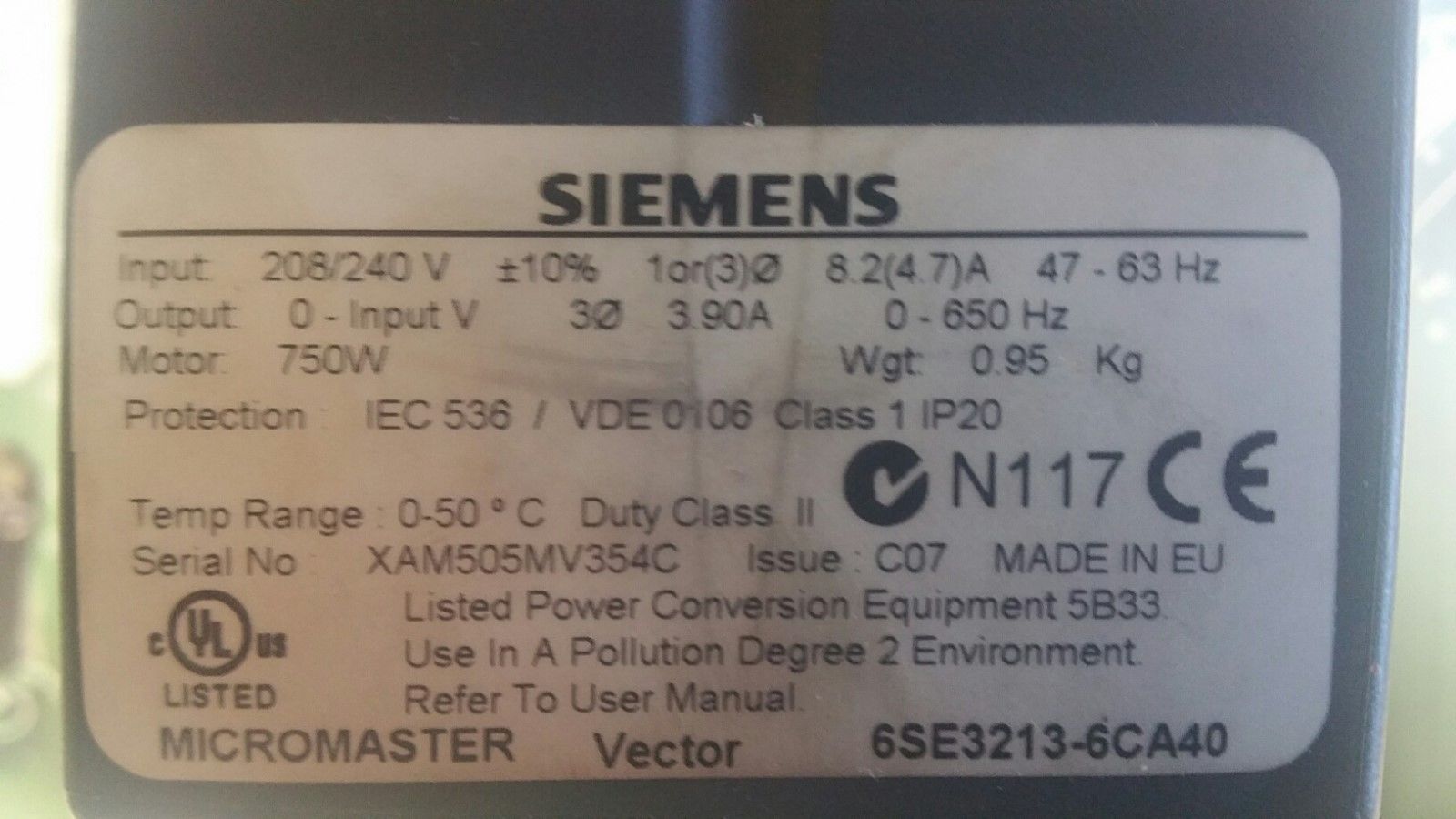 6SE3213-6CA40-1