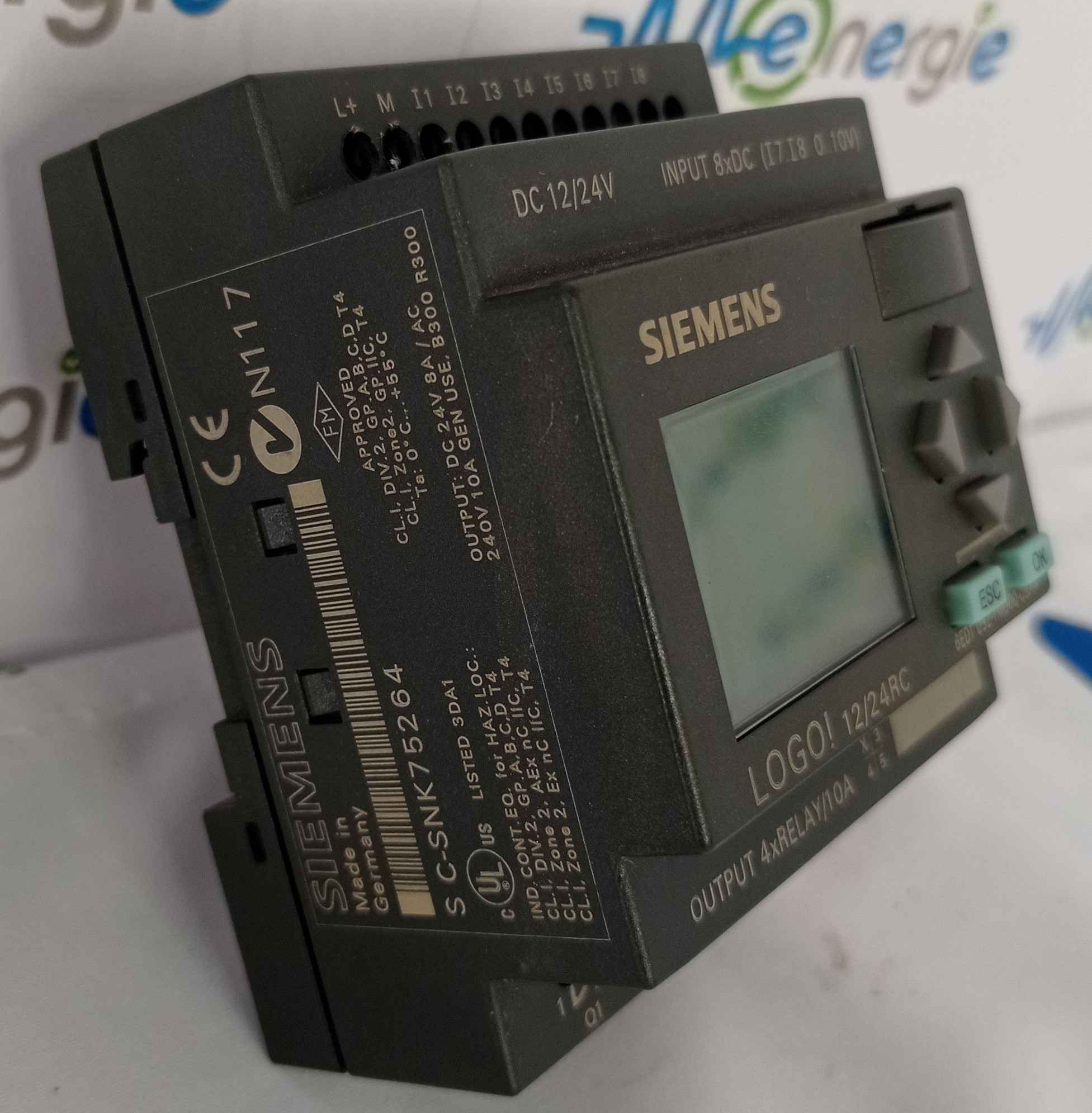 6ED1052-1MD00-0BA4-Unite-centrale-SIEMENS-LOGO-8-P.-PROFIL
