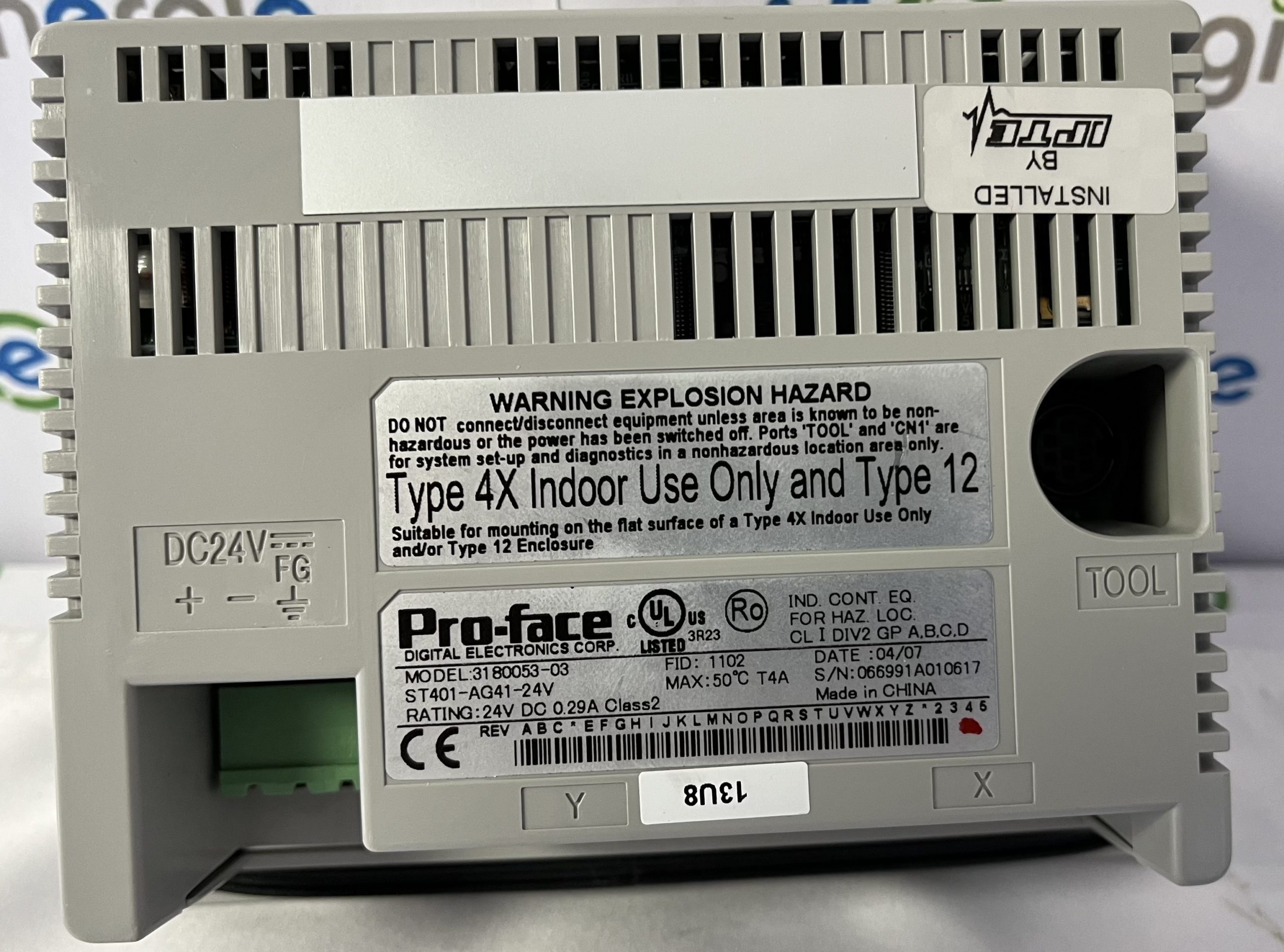 FICHE-PROD.-Ecran-tactile-HMI-Proface-ST401-AG41-24V