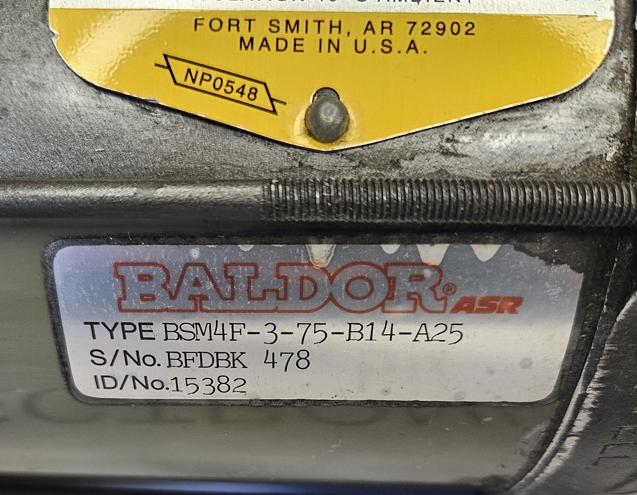 Moteur-Baldor-BSM4F3-75-B14-occasion-4