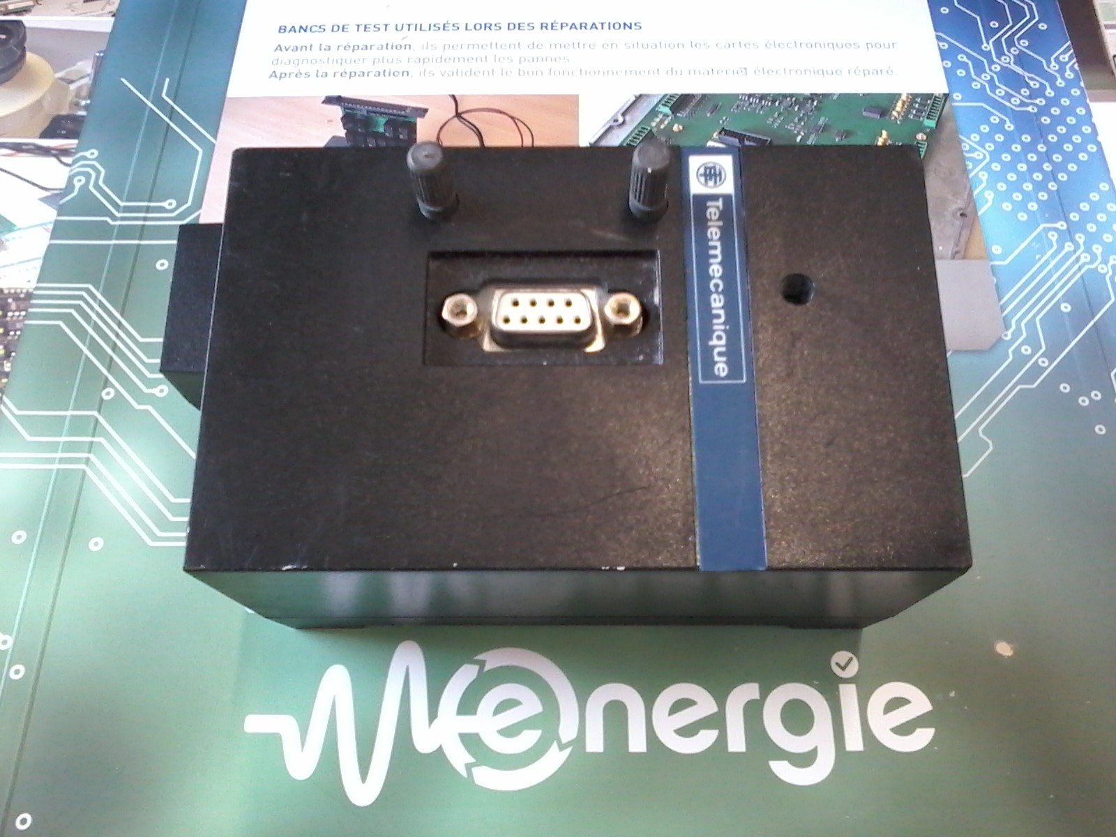 Adaptateur-TSX17ACC7-Telemecanique