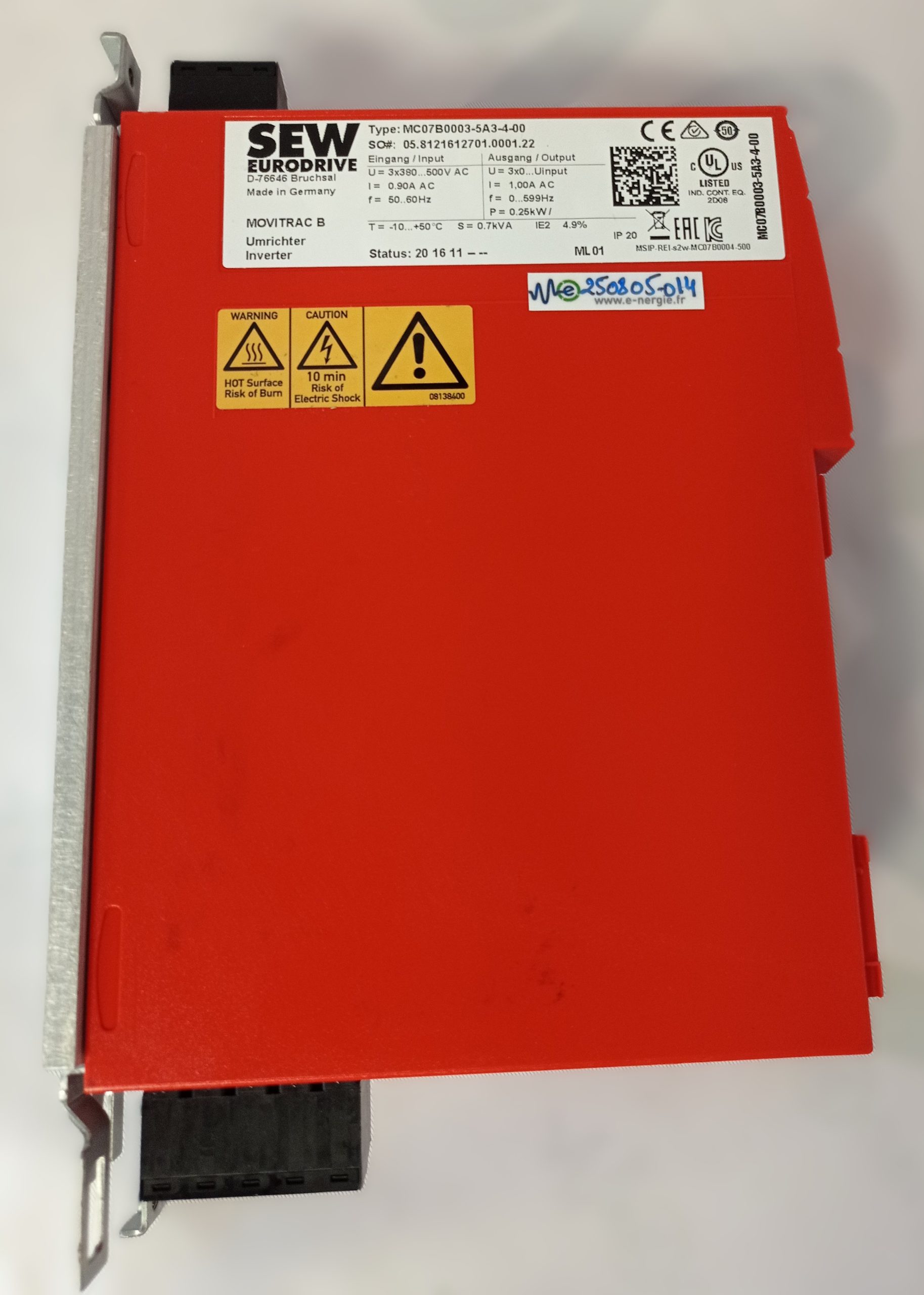 EuroDrive-SEW-MC07B0003-5A3-4-00