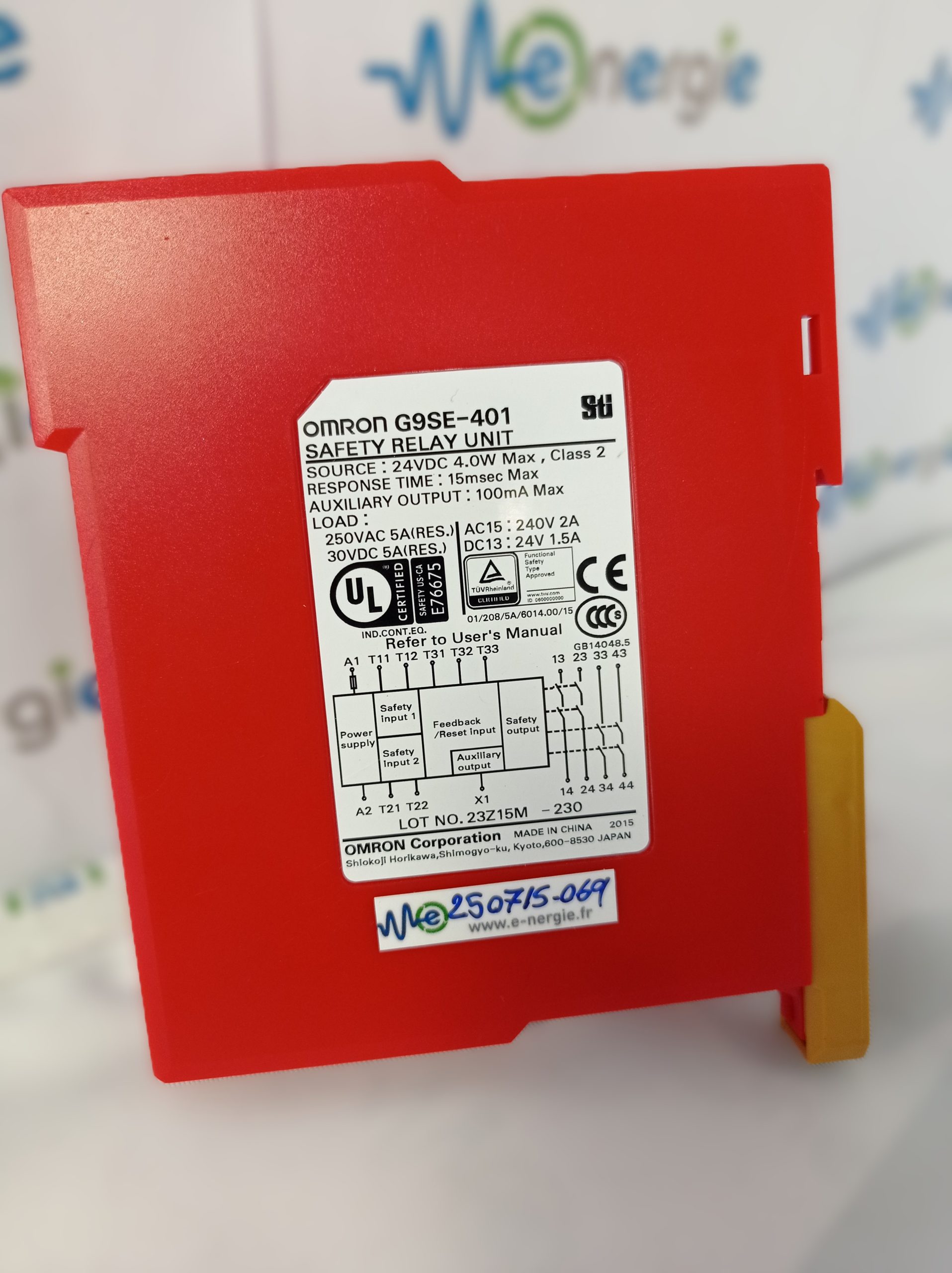 OMRON-Relais-de-securite-G9SE-401-2