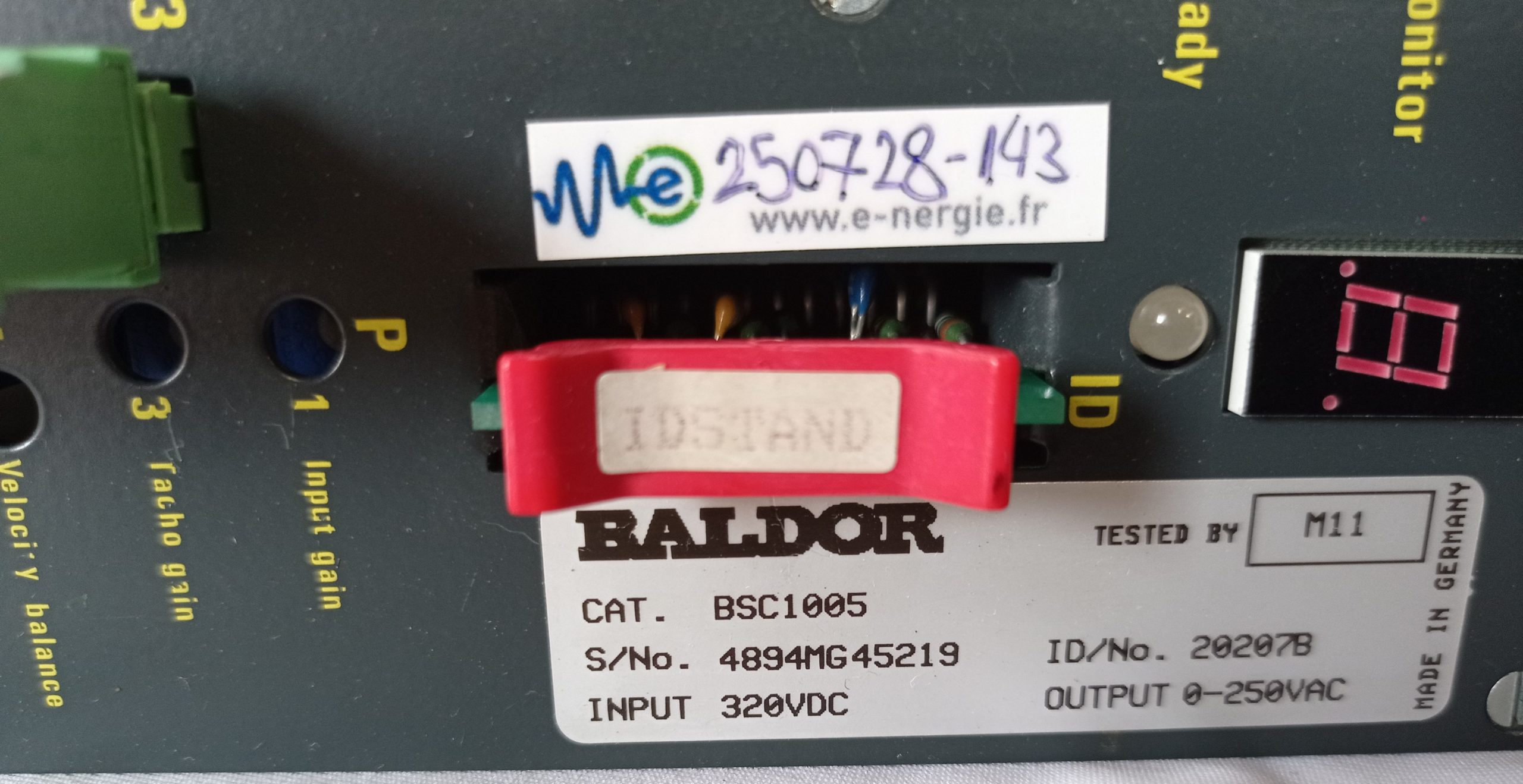 Variateur-BALDOR-BSC1005-2