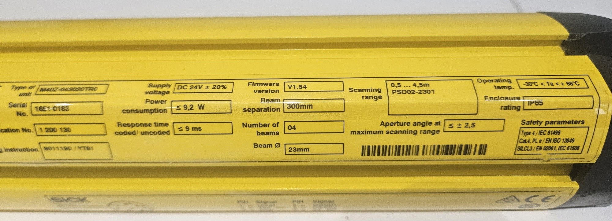 Barrieres-Sick-M40Z-043020TR0-PSD02-2301-5