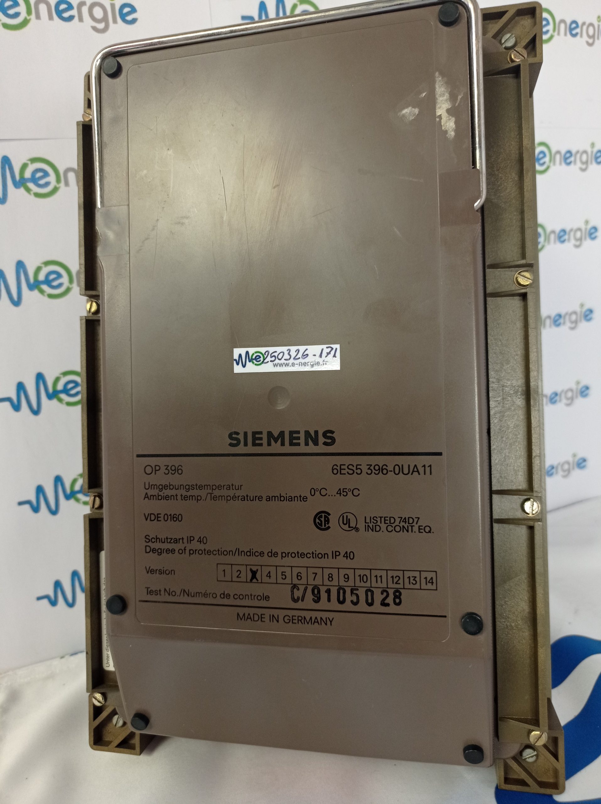 FICHE-PROD.-OP396-6ES5-396-0UA11-Panel-SIEMENS