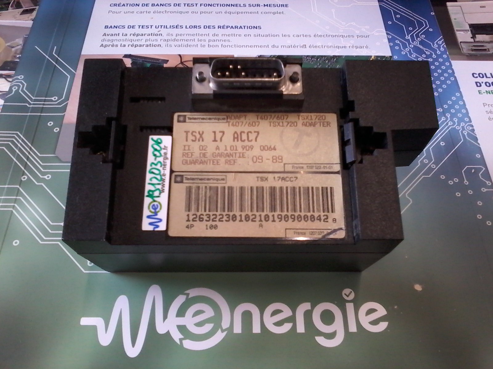 Adaptateur-Telemecanique-TSX17ACC7