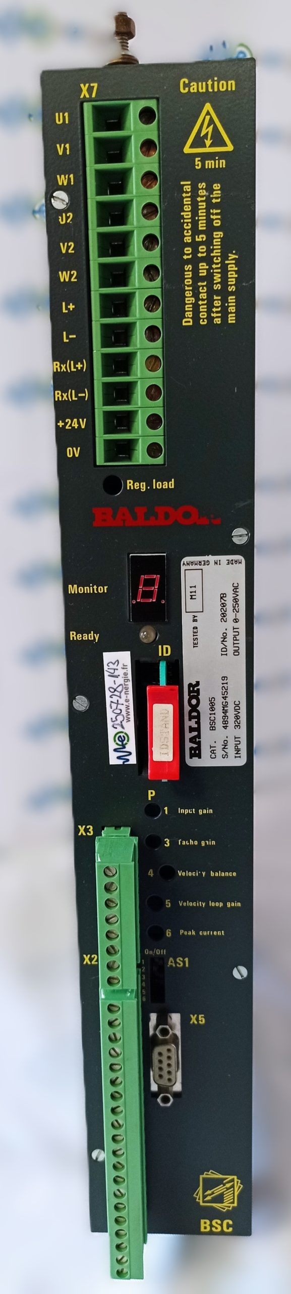 Variateur-BALDOR-BSC1005