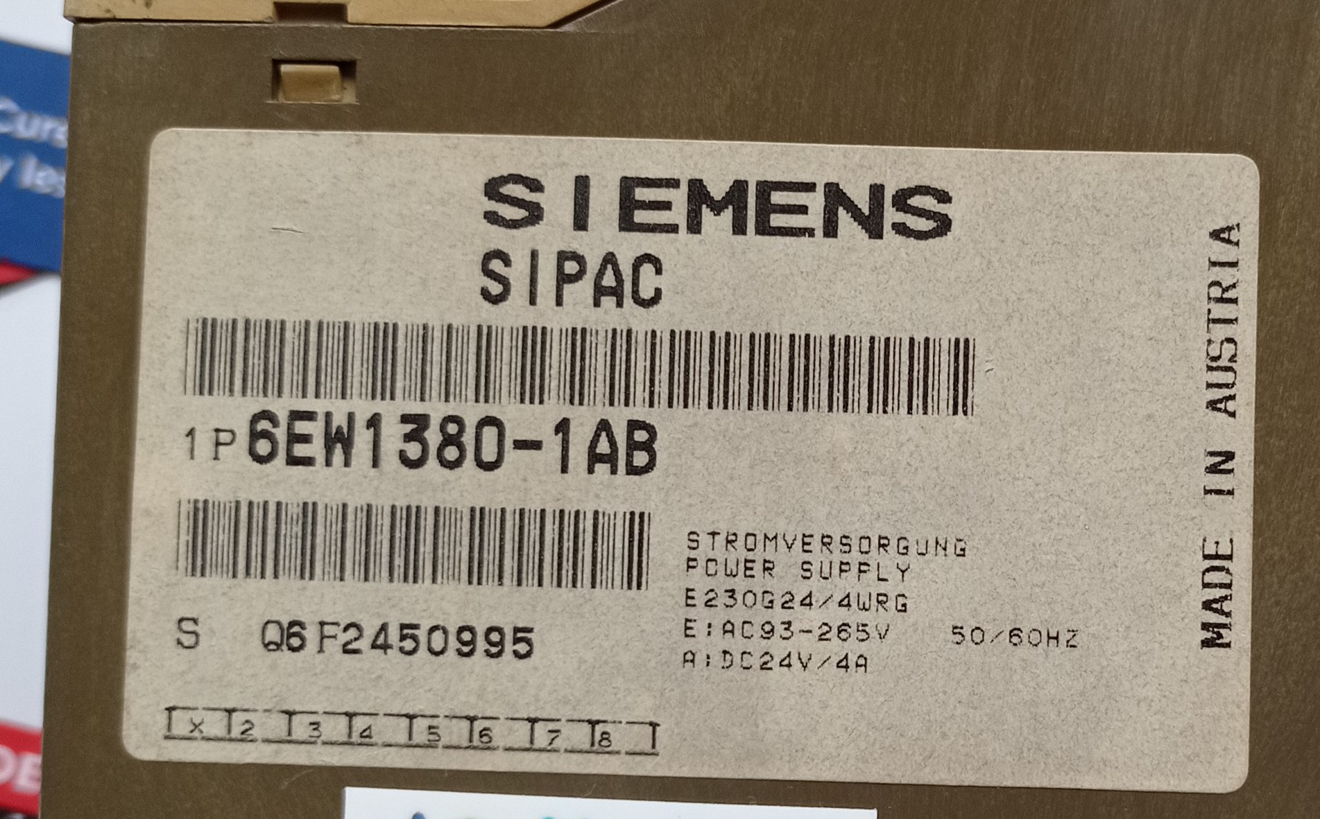 Module-dalimentation-SIEMENS-6EW1380-1AB-1