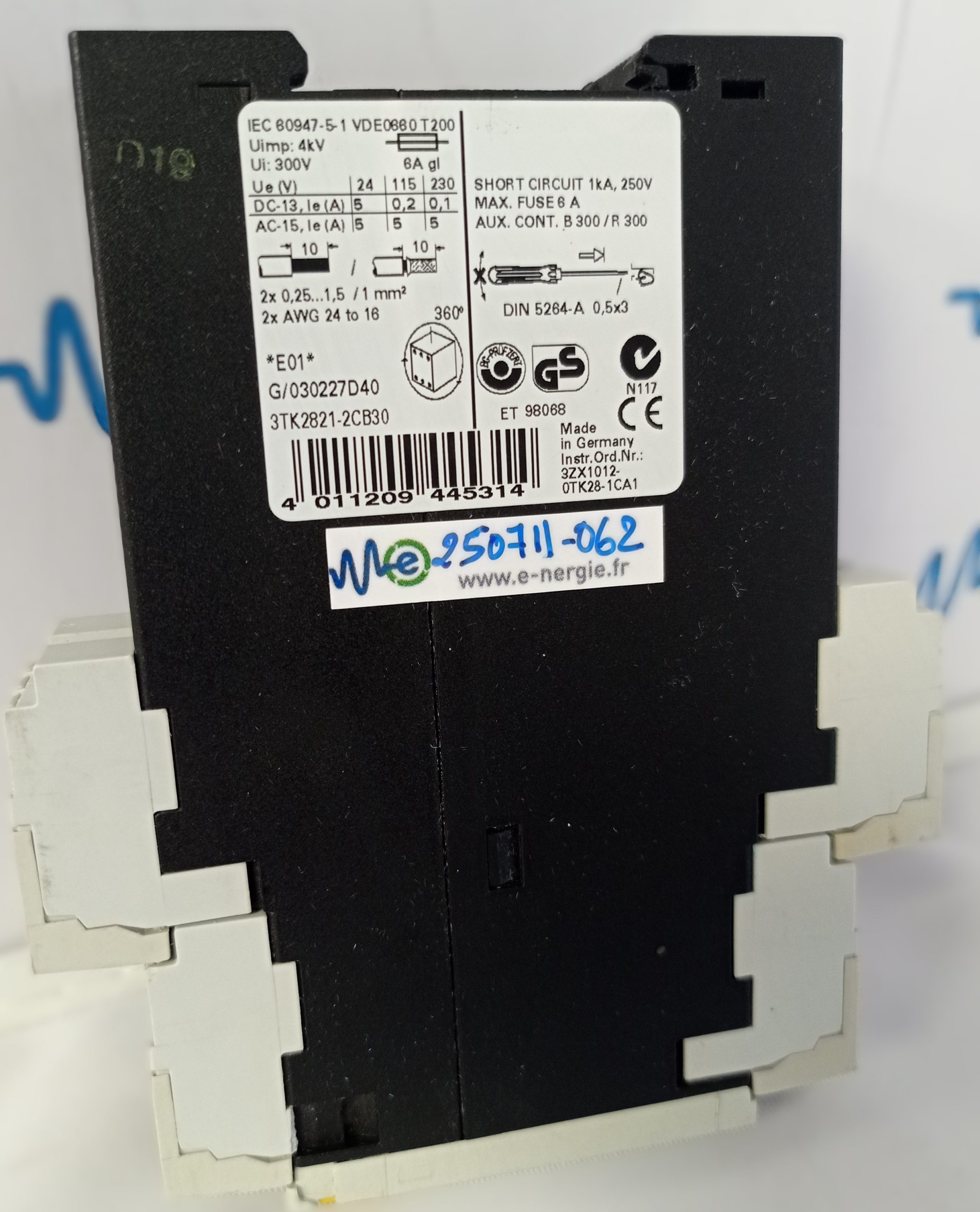 Relais-de-securite-Siemens-3TK2821-2CB30-1